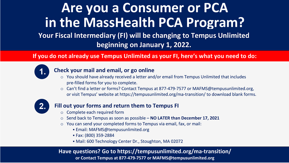 MassHealth PCA Program