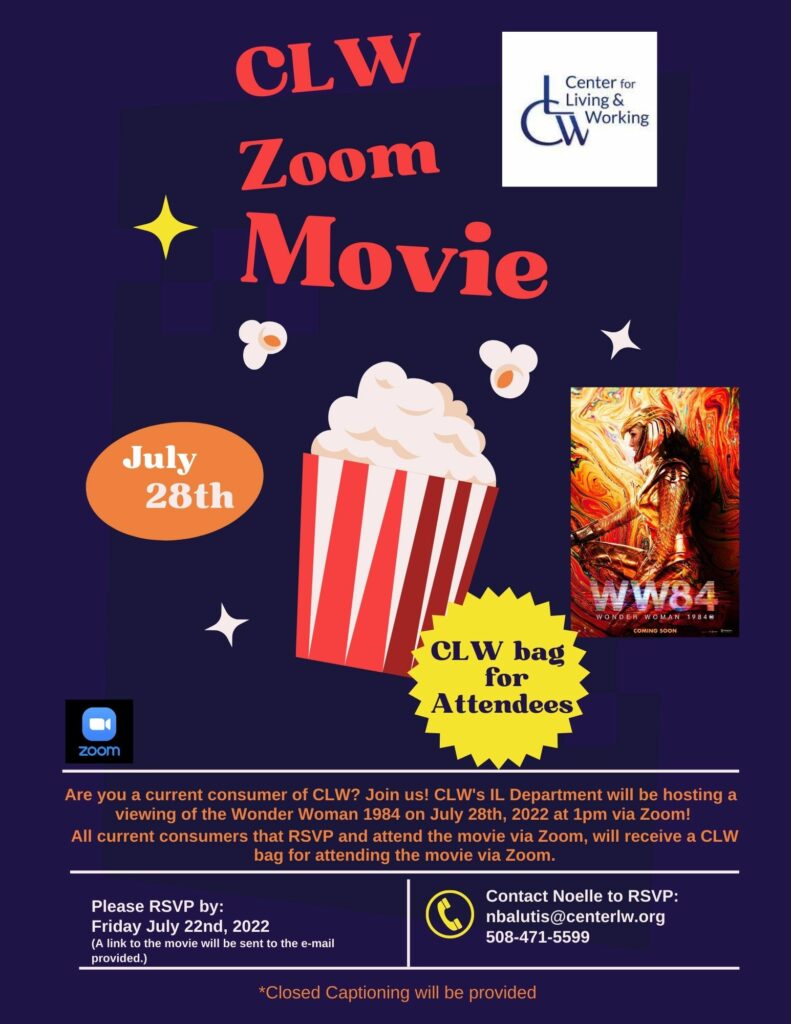 CLW Zoom Movie Day