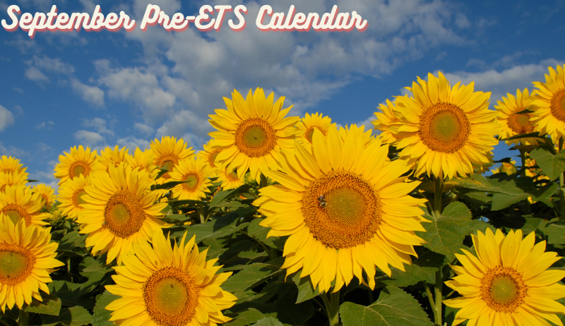 September Pre-ETS Calendar featured photo