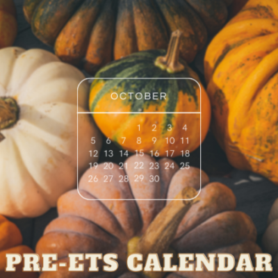 Pre-ETS October Calendar